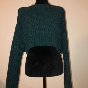 Forever 21 crop knit sweater